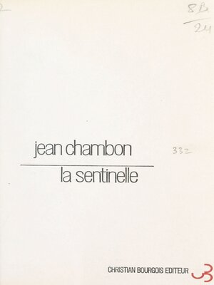 cover image of La sentinelle